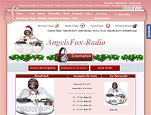 Tablet Screenshot of angelsfox-radio.de